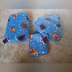 NWOT Fleece Twin Sheet Set Ashley Cooper